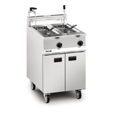 Lincat Opus 800 Free Standing Propane Gas Dual Filtration Fryer OG8111/OP2