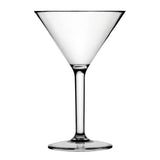 DM593 Utopia Plastic Martini Glasses 170ml (Pack of 12) - JD Catering Equipment Solutions Ltd