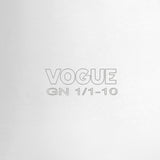 DM970 Vogue Heavy Duty Stainless Steel 1/1 Gastronorm Tray 10mm