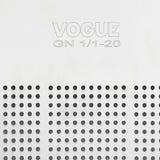 DM971 - Vogue Stainless Steel Heavy Duty Perforated 1/1 Gastronorm Tray 20mm
