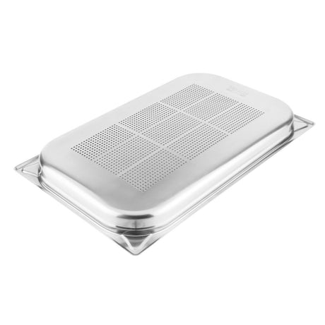 DM972 - Vogue Stainless Steel Heavy Duty Perforated 1/1 Gastronorm Tray 40mm