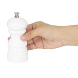 DN652 Olympia Salt Or Pepper Grinder White Hevea Wood 125mm