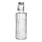 DN817 Olympia Geo Glass Water Bottle with Stopper 640ml (Pack of 6)