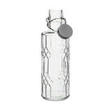 DN817 Olympia Geo Glass Water Bottle with Stopper 640ml (Pack of 6)