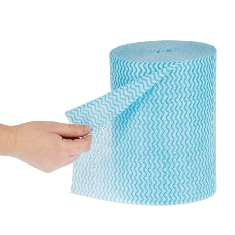 DN843 Robert Scott All-Purpose Antibacterial Cleaning Cloths Blue (Pack of 200) - JD Catering Equipment Solutions Ltd