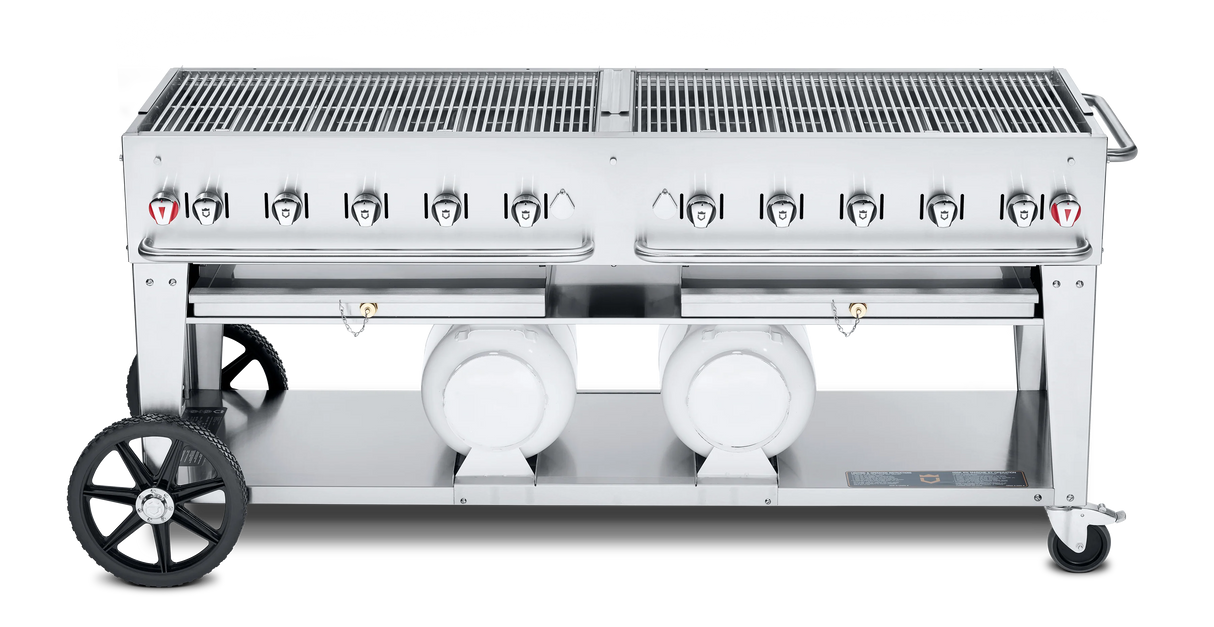 GH574 Crown Verity Gas Barbecue 10 Burners CVMCB72