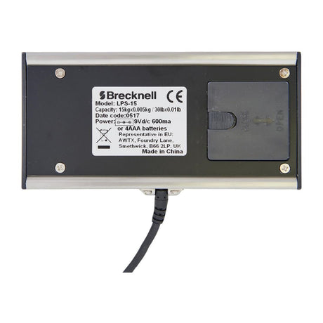 DP050 Brecknell WS15 Portable Bench Scale 15kg
