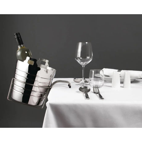 C578 Olympia Polished Stainless Steel Wine And Champagne Bucket - JD Catering Equipment Solutions Ltd