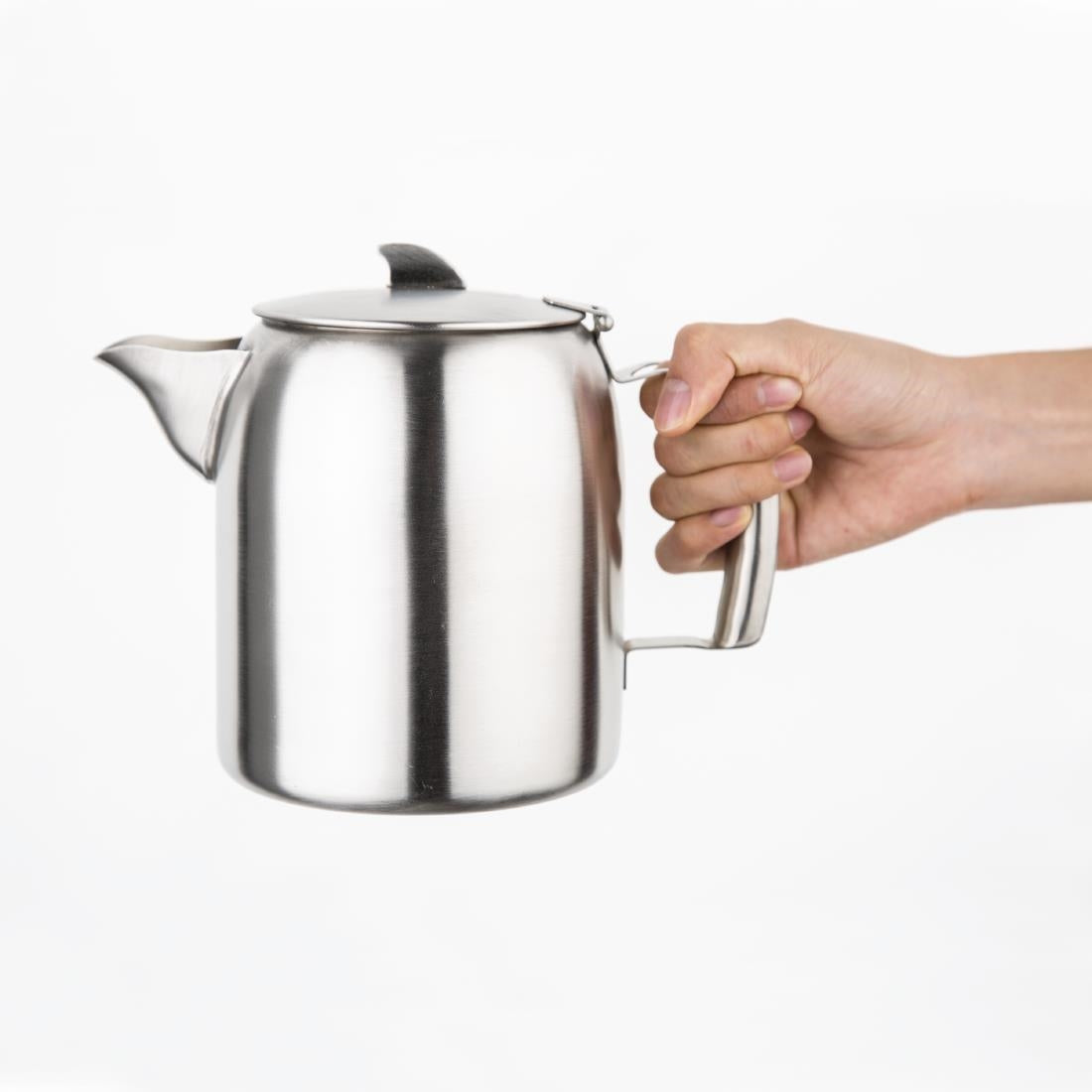 DP125 Olympia Airline Teapot Stainless Steel 1.6Ltr