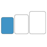 Cambro Capri Laminate Rectangular Trays Granite 265x325mm (24 Pack)