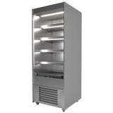 DP221 Victor Maxiline 600mm MAXI060-V-ST-P-ST Slimline Multideck With Night Blind - JD Catering Equipment Solutions Ltd
