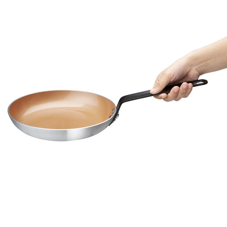 DP484 Vogue Aluminium Non-Stick Ceramic Coated Frying Pan 24cm