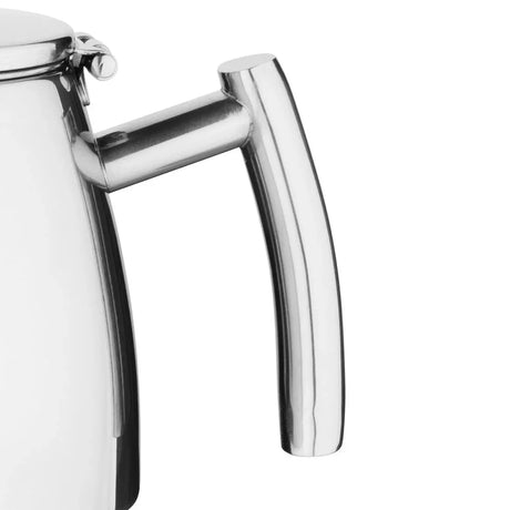 DP600 Olympia Conical Insulated Stainless Steel Teapot with Filter 350ml - JD Catering Equipment Solutions Ltd