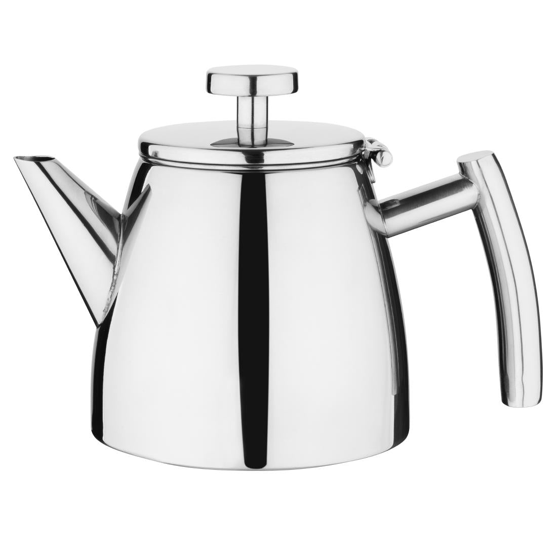DP601 Olympia Conical Insulated Stainless Steel Teapot with Filter 600ml