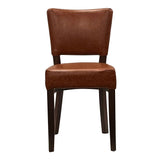 DP658 Oregon Dining Chair with Bison Tan Vinyl (Pack of 2)