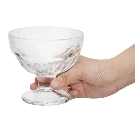 DP668 Olympia Low Sundae Glasses 310ml (Pack of 6)