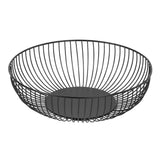 DP670 Olympia Wire Food Display Bowl Round Black 285x85mm