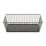 DP671 Olympia Wire Food Display Tray Rectangular Black 330x190x100mm
