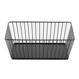 DP672 Olympia Wire Food Display Tray Rectangular Black 280x180x100mm