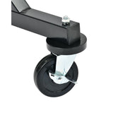 DP707 Black Garment Rail