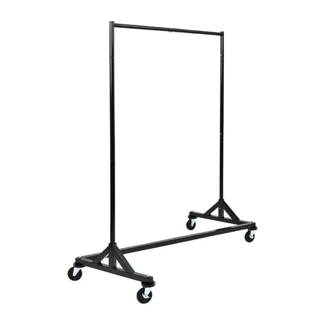 DP707 Black Garment Rail - JD Catering Equipment Solutions Ltd