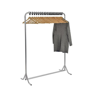 DP711 Meeting Room Coat Rack with 20 wood Hangers - JD Catering Equipment Solutions Ltd