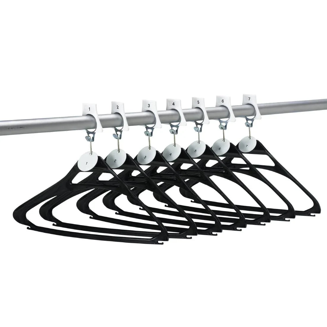 DP717 Numbered Cloakroom Hangers 1-100 - JD Catering Equipment Solutions Ltd