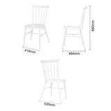 DP718 Bolero Windsor Aluminium White Chairs White (Pack of 4)