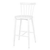 DP719 Bolero Windsor Aluminium White High Stools (Pack of 2)