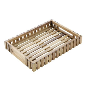DP880 Olympia Acacia Small Storage Box 356x255mm - JD Catering Equipment Solutions Ltd