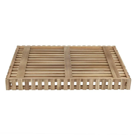 DP881 Olympia Acacia Large Storage Box 510x356mm - JD Catering Equipment Solutions Ltd