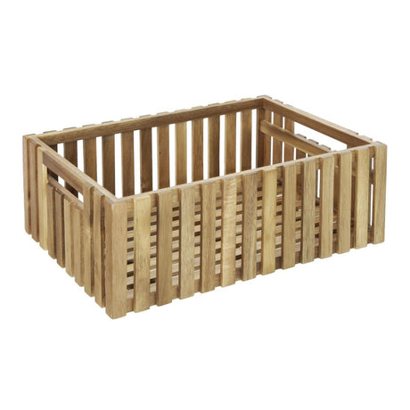 DP882 Olympia Acacia Medium Storage Box 356x255mm