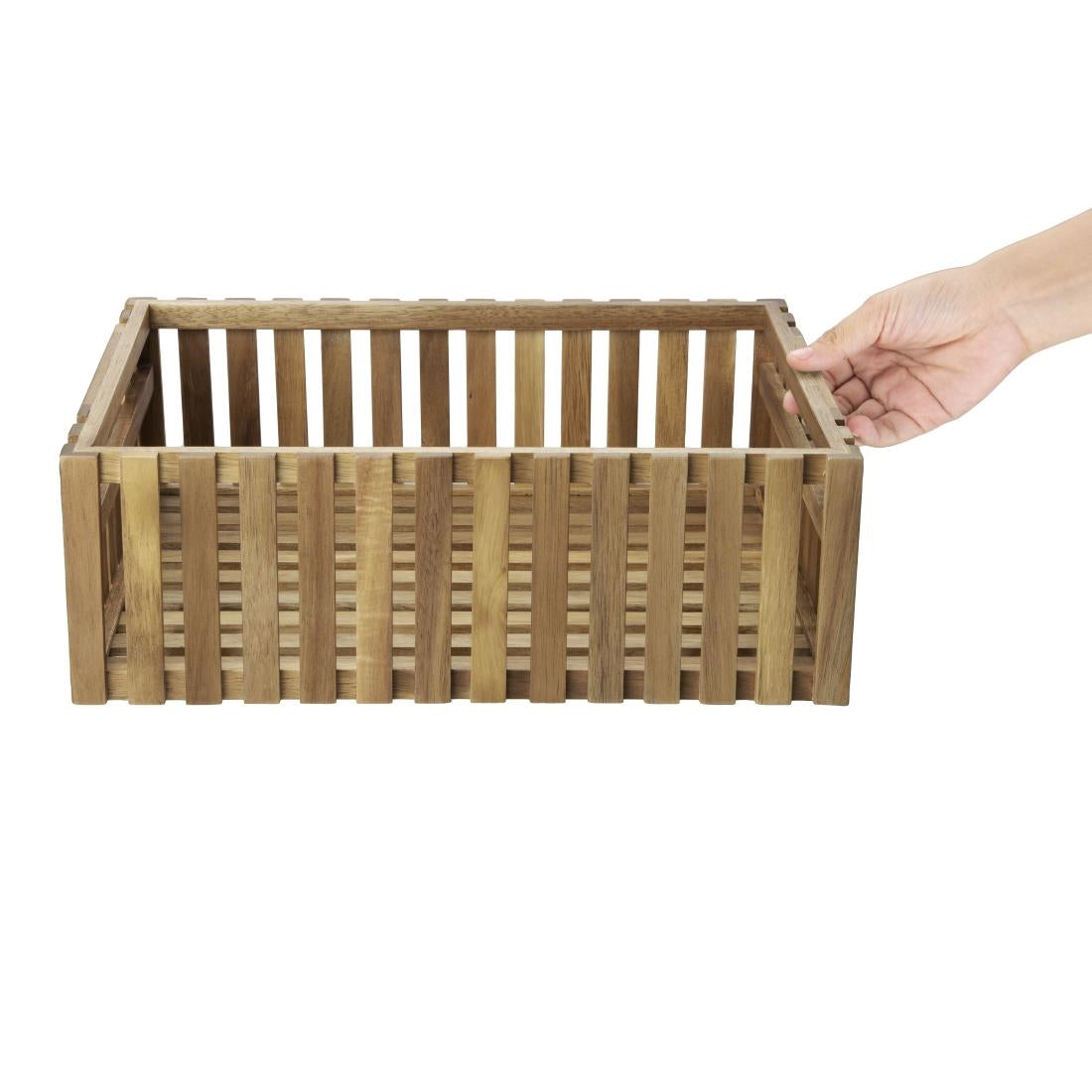 DP882 Olympia Acacia Medium Storage Box 356x255mm