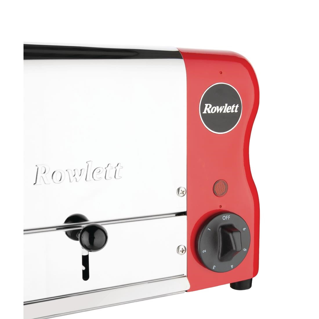 Rowlett Esprit 2 Slot Toaster Traffic Red w/2 Additional Elements & Sandwich Cage