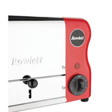 Rowlett Esprit 2 Slot Toaster Traffic Red w/2 Additional Elements & Sandwich Cage