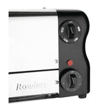 Rowlett Esprit 6 Slot Toaster Jet Black with Duraheat Elements & Sandwich Cage