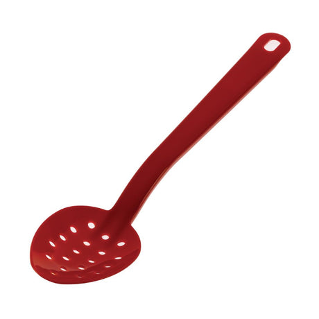 DR199 Matfer Bourgeat Exoglass Perforated Serving Spoon Red 13"