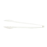 DR320 Matfer Bourgeat Exoglass Tongs White 12"