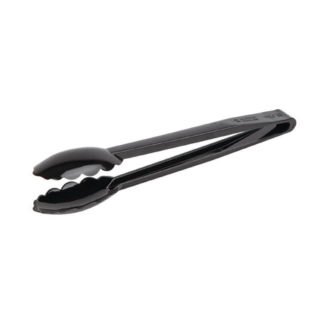 DR321 Matfer Bourgeat Exoglass Tongs Black 12"