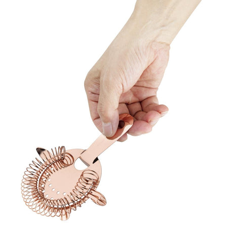 DR600 Olympia Hawthorne Strainer 4 Prong Copper