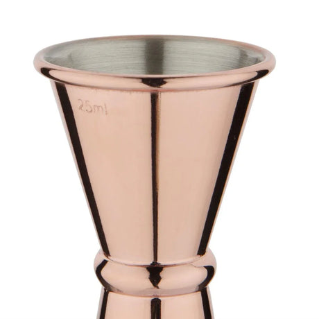 DR606 Olympia Banded Jigger Copper - JD Catering Equipment Solutions Ltd
