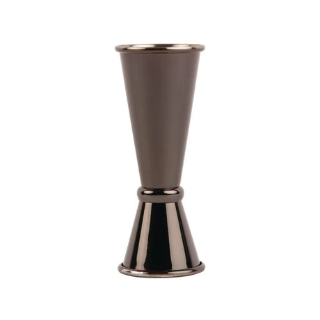 DR626 Olympia Banded Jigger Gunmetal - JD Catering Equipment Solutions Ltd