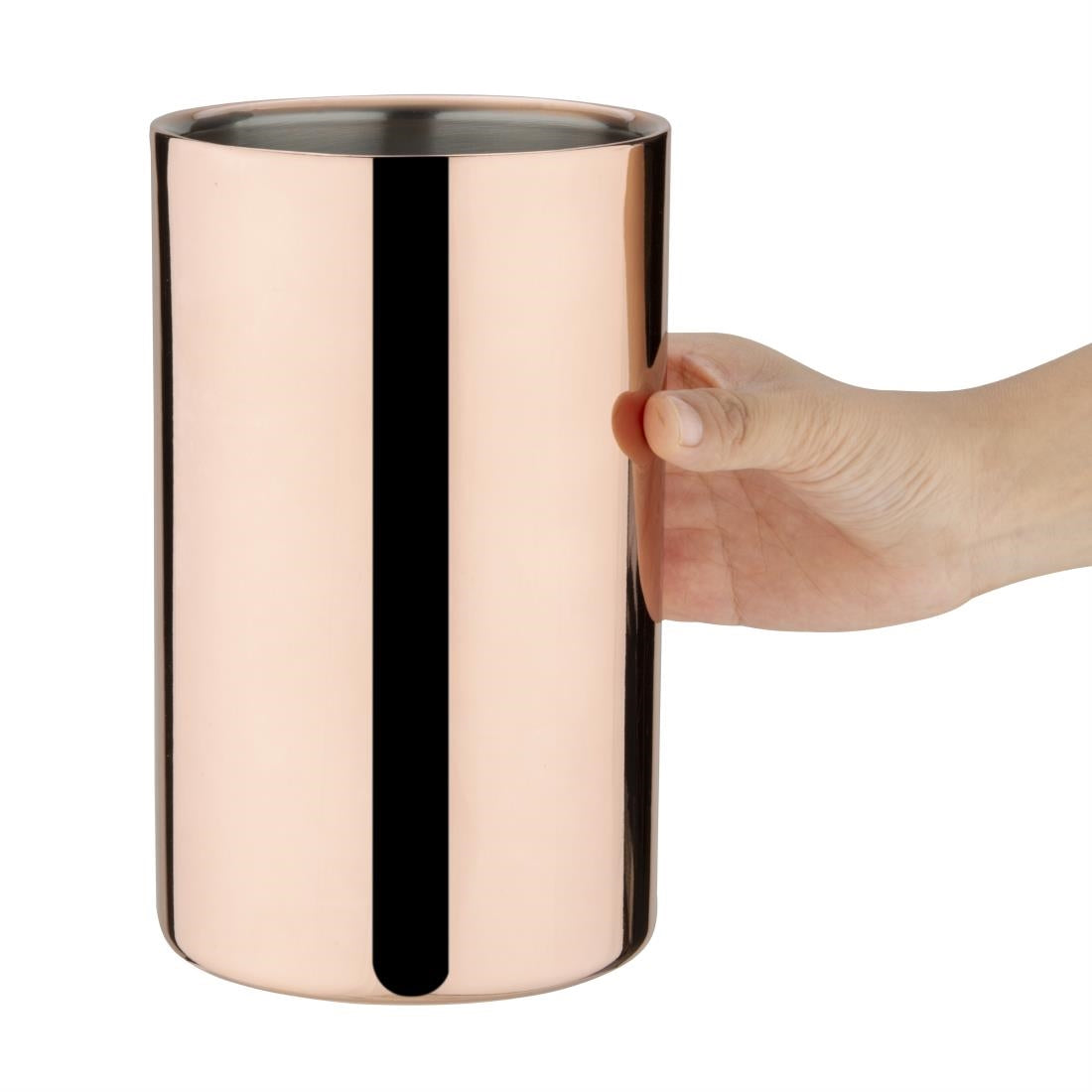 DR741 Olympia Copper Plated Wine Cooler