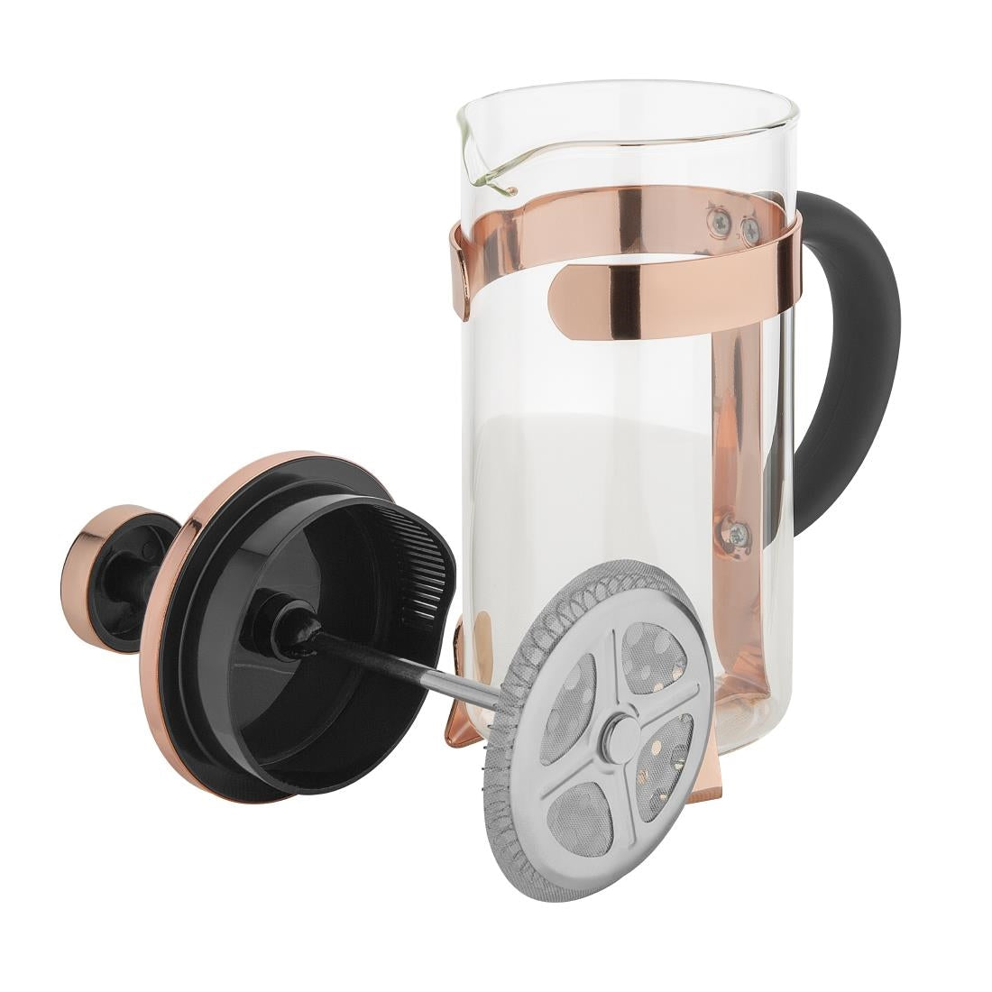 DR745 Olympia Contemporary Cafetiere Copper 3 Cup