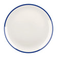 Churchill Retro Blue Coupe Plates 288mm (12 Pack)