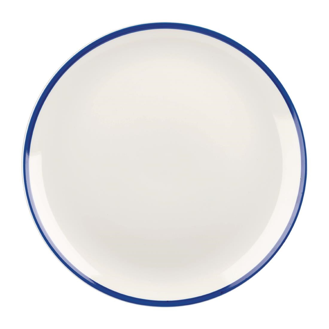 Churchill Retro Blue Coupe Plates 288mm (12 Pack)