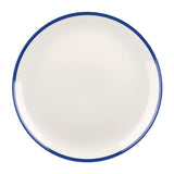 Churchill Retro Blue Coupe Plates 288mm (12 Pack)