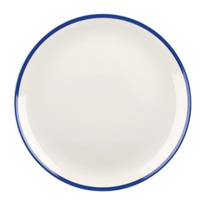 Churchill Retro Blue Coupe Plates 288mm (12 Pack)