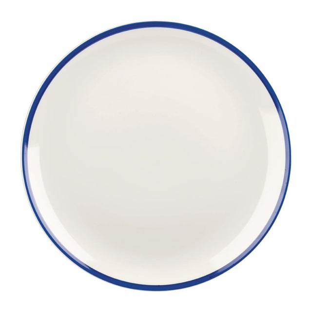 Churchill Retro Blue Coupe Plates 288mm (12 Pack)