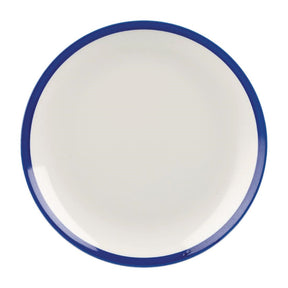 Churchill Retro Blue Coupe Plates 165mm (12 Pack)